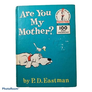 Bist du meine Mutter? P.D. Eastman 1. Frühe Anfänger Buch Seuss Hardcover 1960