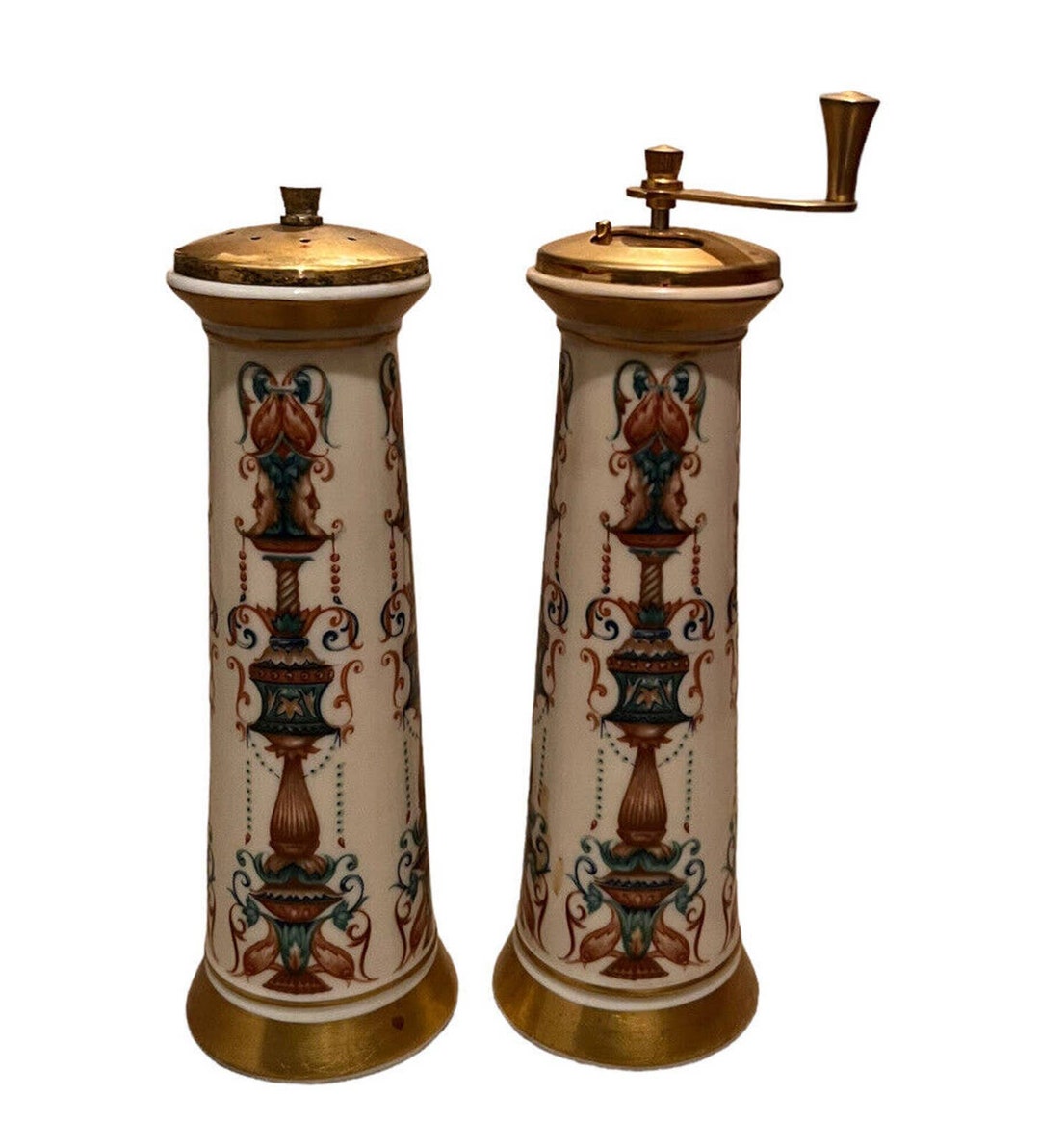 LENOX LIDO Ivory Pillar Salt & Pepper Shaker Grinder Hand Etsy