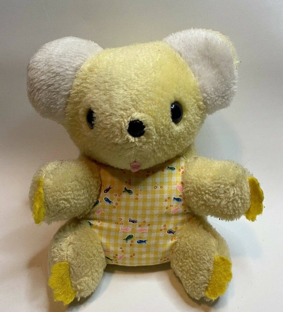 Vintage Knickerbocker Yellow Koala Bear Animals of Distinction - Etsy Vintage Knickerbocker Yellow Koala Bear Animals of Distinction - Etsy