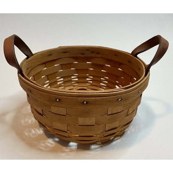 ロンガバーガー Longaberger large desktopbasket Longaberger Sort & Store Rich Brown Large Desktop Basket