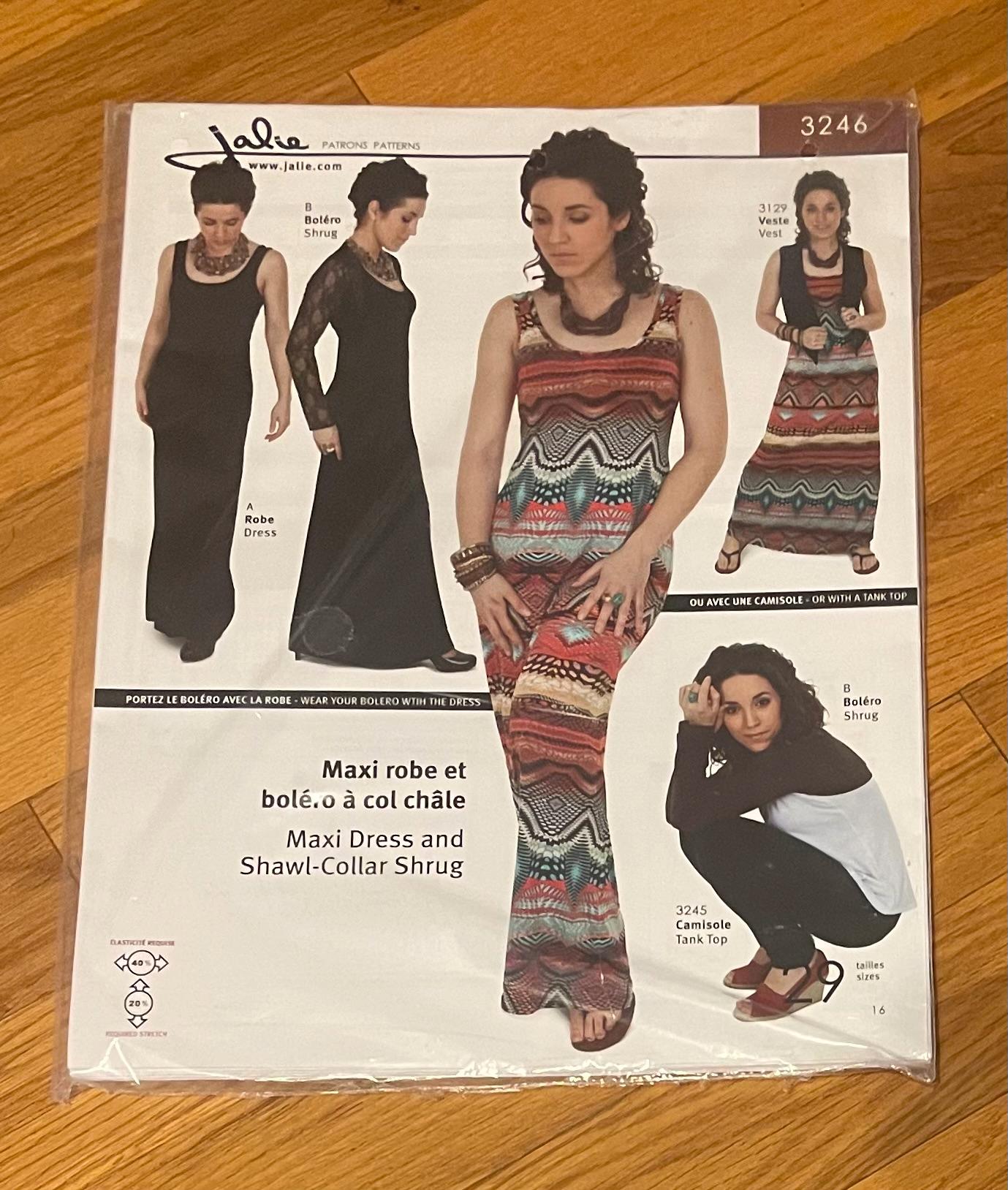 Maxi Dress With Shrug - Etsy