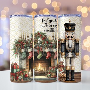 Casse-noisette 20 oz png, emballage de Noël