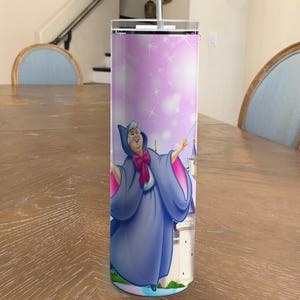 Fairy Godmother Tumbler: Cinderella 20oz stainless steel Tumbler