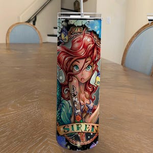 Punk Ariel 20oz Tumbler: Princess drinkware