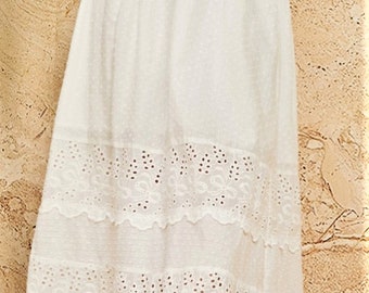 white skirt etsy