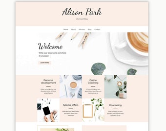 Wordpress theme - minimal Feminine, wordpress theme responsive, wordpress Coach theme, blogger template responsive, blog theme, life coach