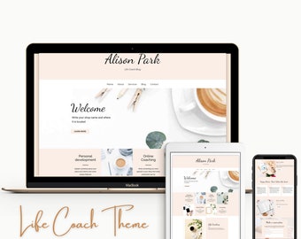 Life Coach theme wordpress, Blog website design, theme for wordpress, blog template, website design wordpress, blog theme feminine, coaching