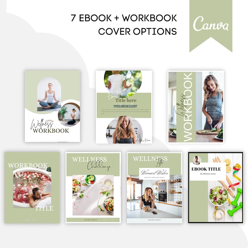 Health and Wellness Ebook Template Canva Workbook Template Etsy Australia