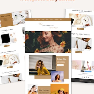 Theme for wordpress, blog template wordpress, website design, blog theme feminine, blogger template responsive, blog template wordpress