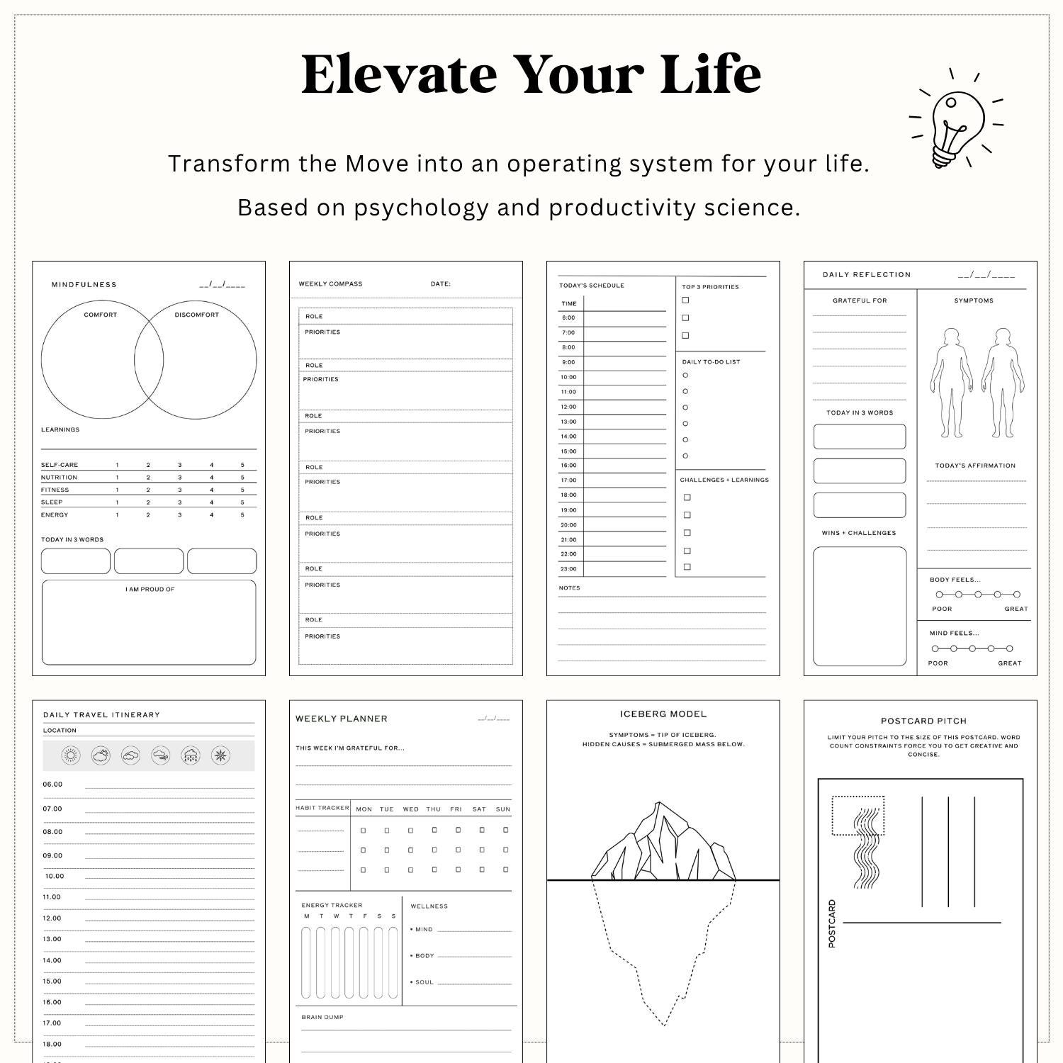 Micro Move Template 1500 Remarkable Move Templates | 2026 Templates Bundle for Business ...