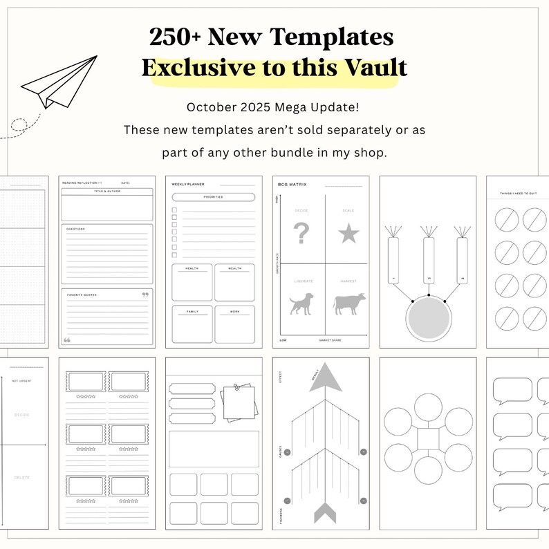 Micro Move Template 1500 Remarkable Move Templates | 2026 Templates Bundle for Business ...