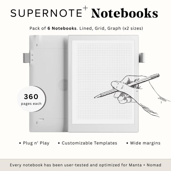Supernote Manta Sleeve - Etsy