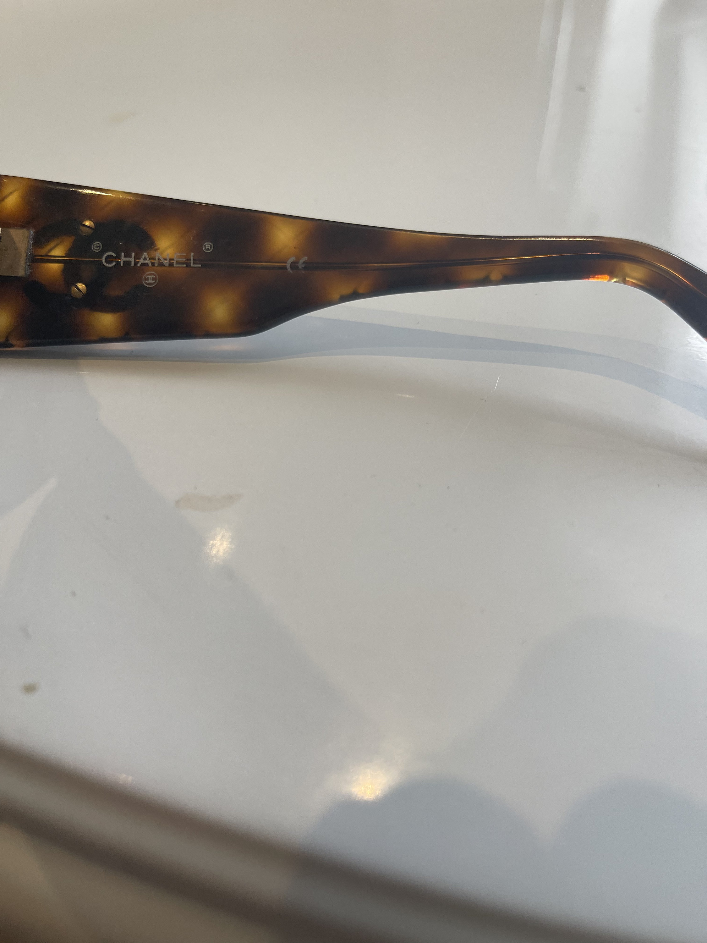 Chanel 01451 91235 Vintage Tortoiseshell Sunglasses - Etsy