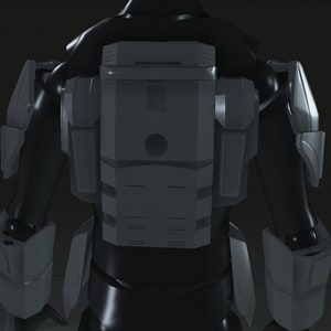 3D Models &quot;We Are ODST&quot; Style Rucksack For 3D Printing
