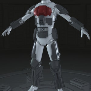 3D Models &quot;We Are ODST&quot; Style Full Armor Set For 3D Printing