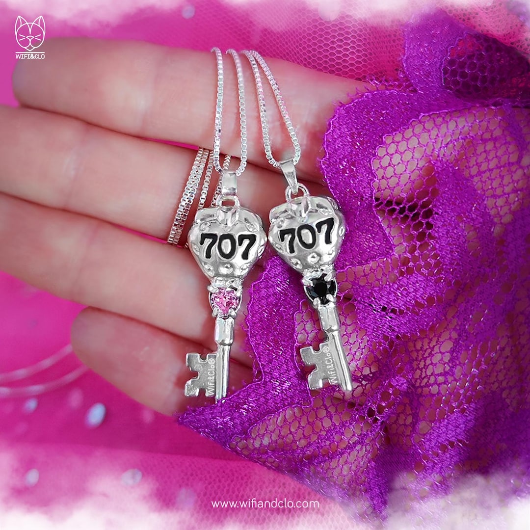 Nana Key 707 Sterling Silver, Nana Anime, Handmade Jewelry, Nana