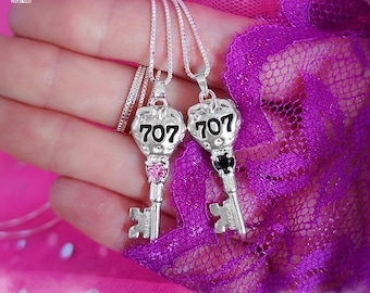 Nana Key 707 Sterling Silver, Nana Anime, Handmade Jewelry, Nana