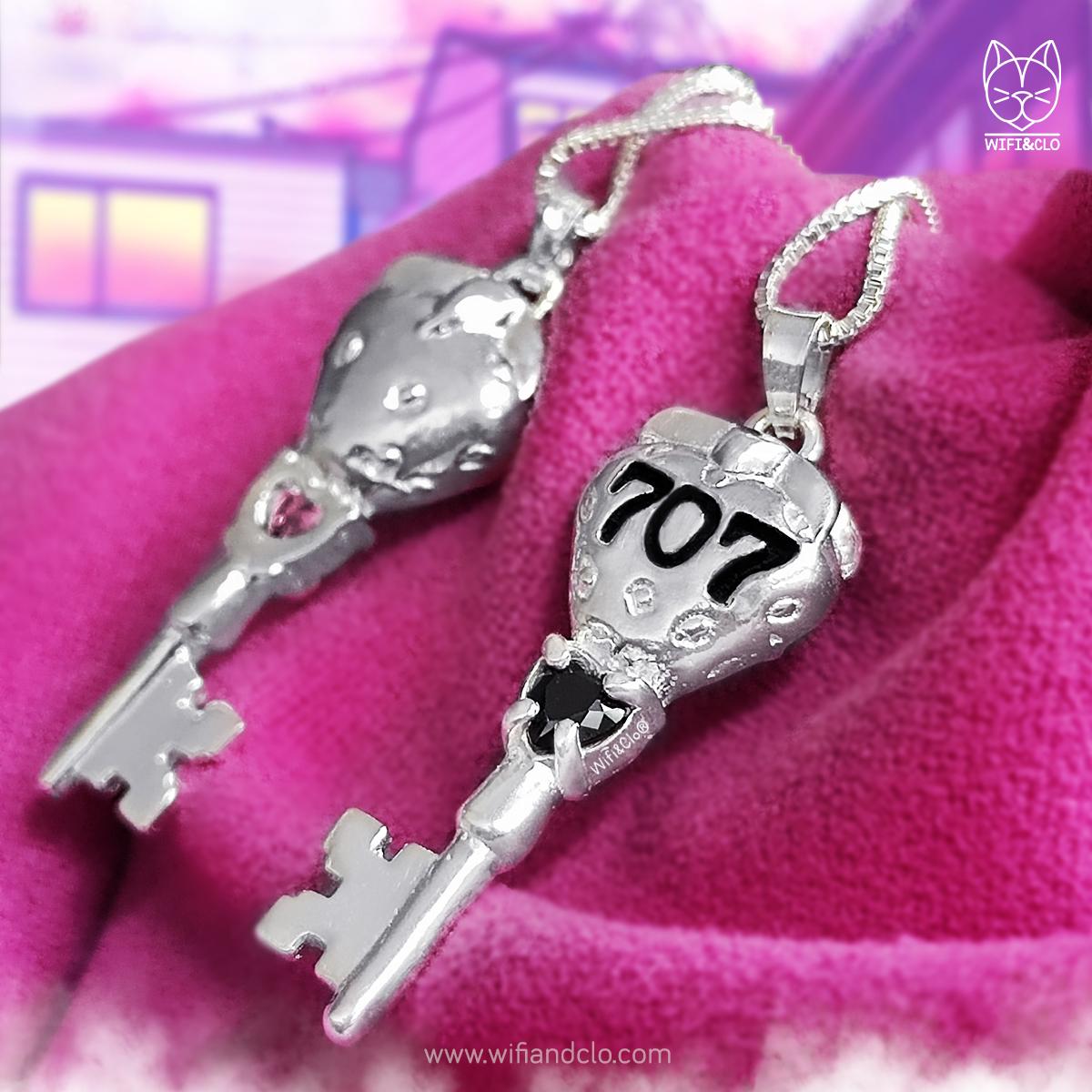 Nana Key 707 Sterling Silver, Nana Anime, Handmade Jewelry, Nana