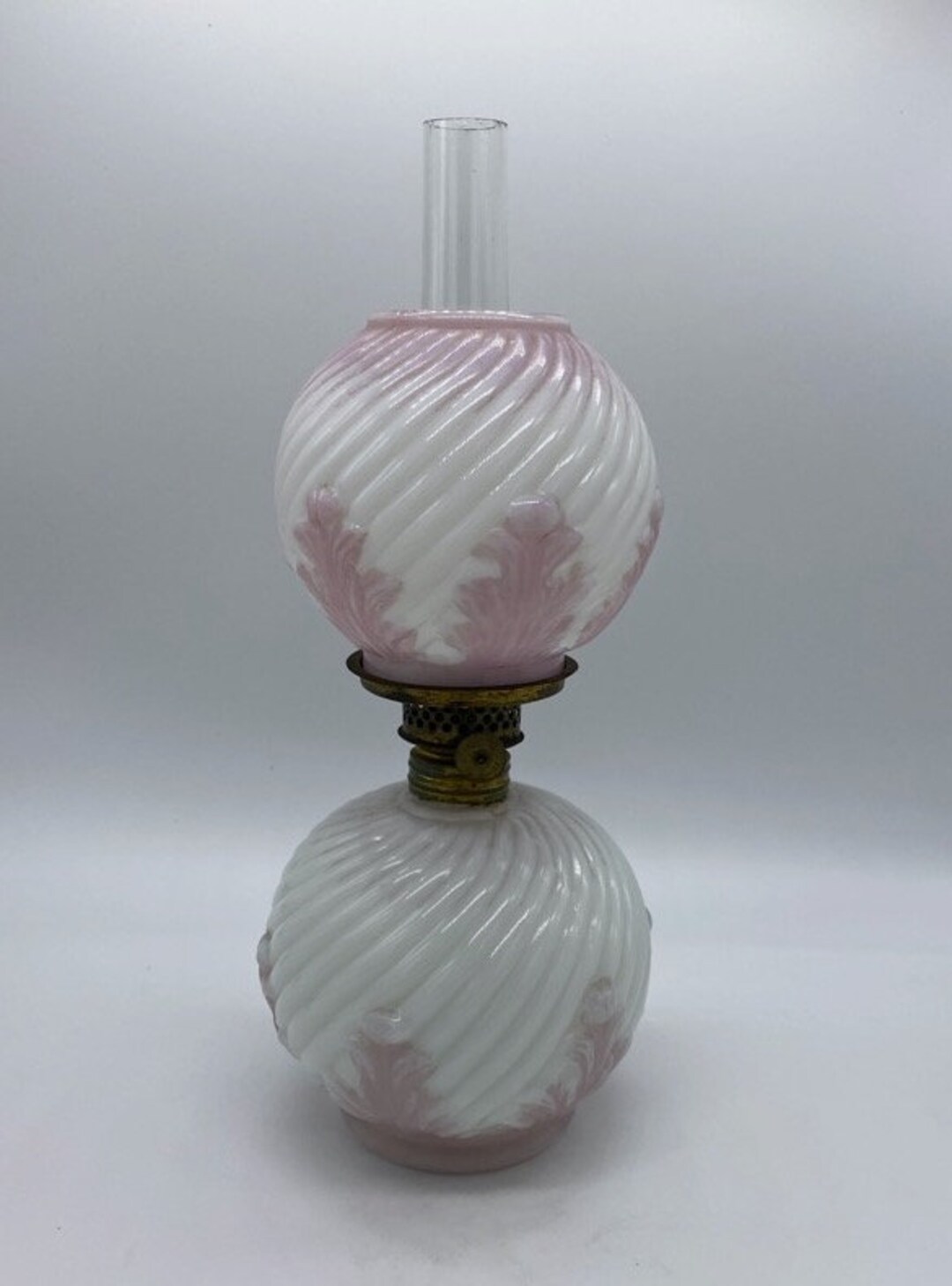 Antique Miniature Oil Lamp. Acanthus Lamp. Gone With the Wind. Etsy