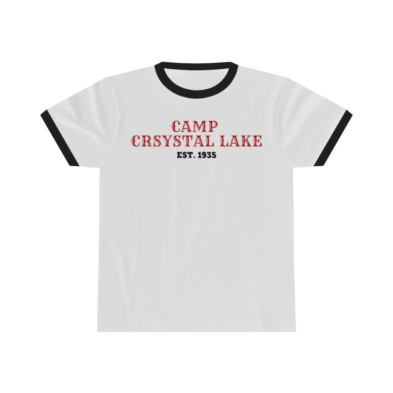 Camp Crystal Lake Ringer Tee | Etsy