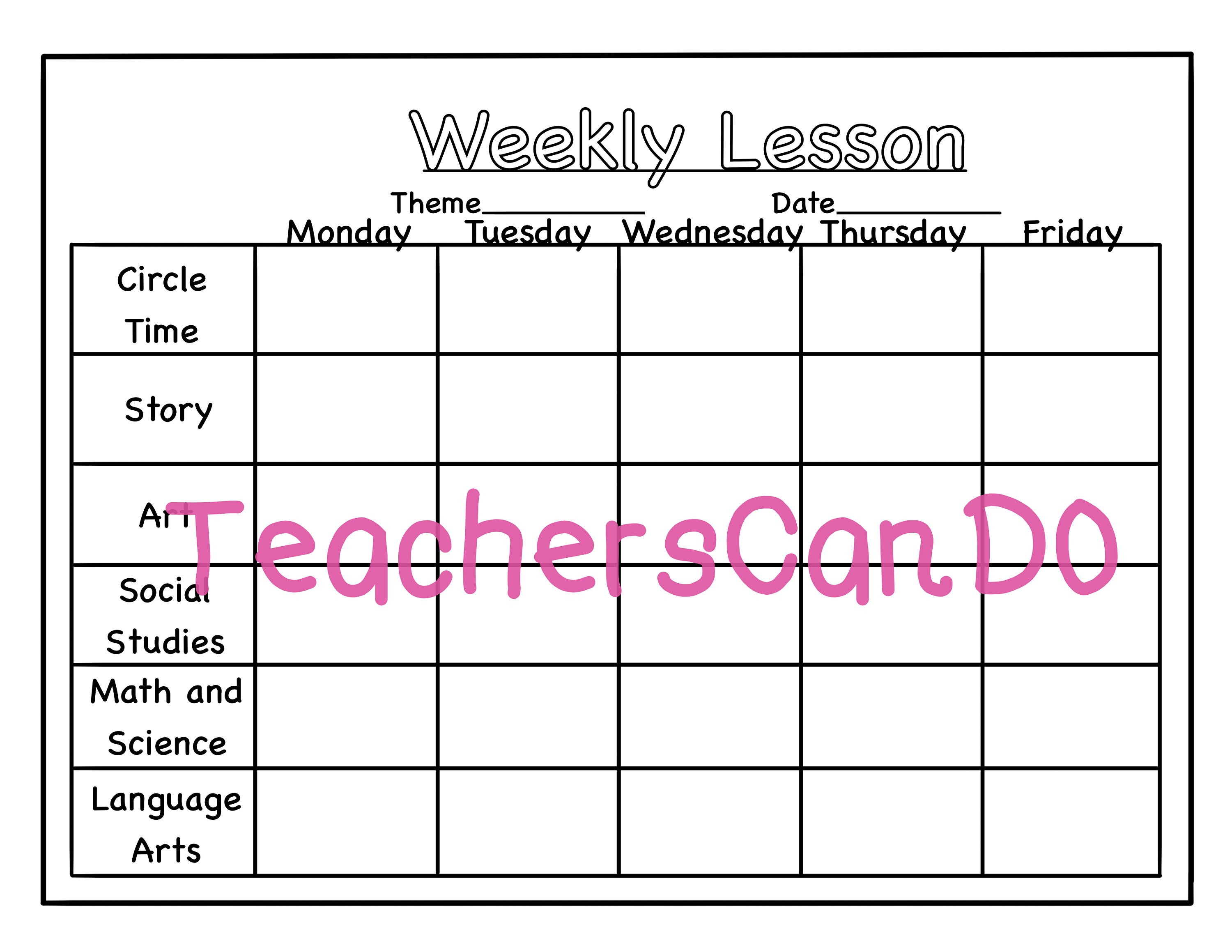 Blank Preschool daycare toddler Lesson Plan Template Etsy blank-preschool-daycare-toddler-lesson-plan-template-etsy