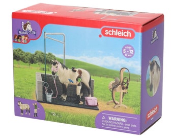 Schleich 42104 Horse washing area with box set