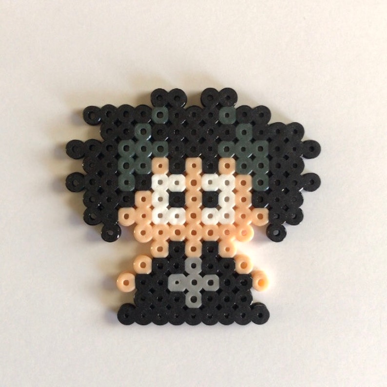 South Park Perler Beads , Goth Kids Perler Keychains , Fuse Beads