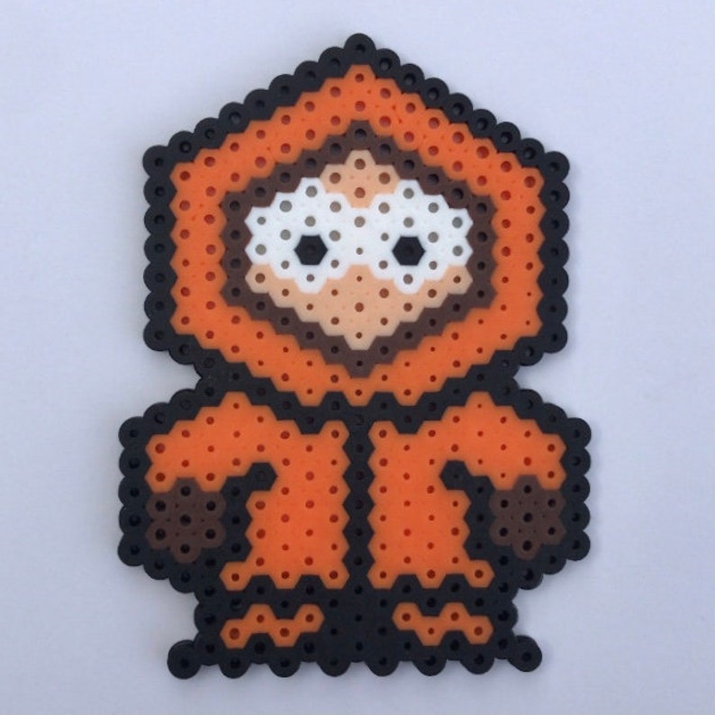 South Park Perler Beads , Potty Mouth Perler Beads , Handmade Pixel Art