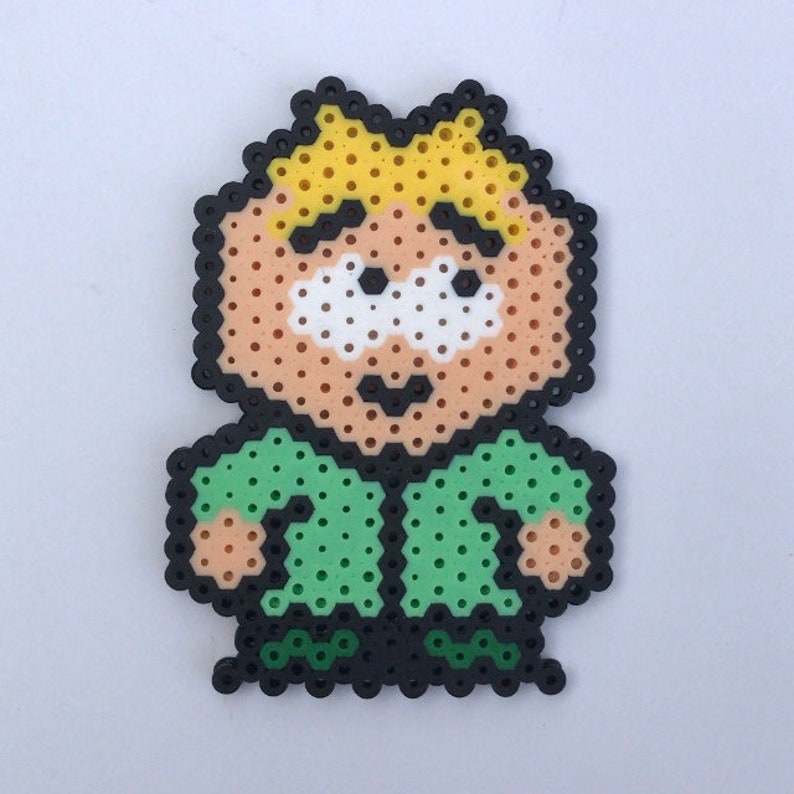South Park Perler Beads , Potty Mouth Perler Beads , Handmade Pixel Art