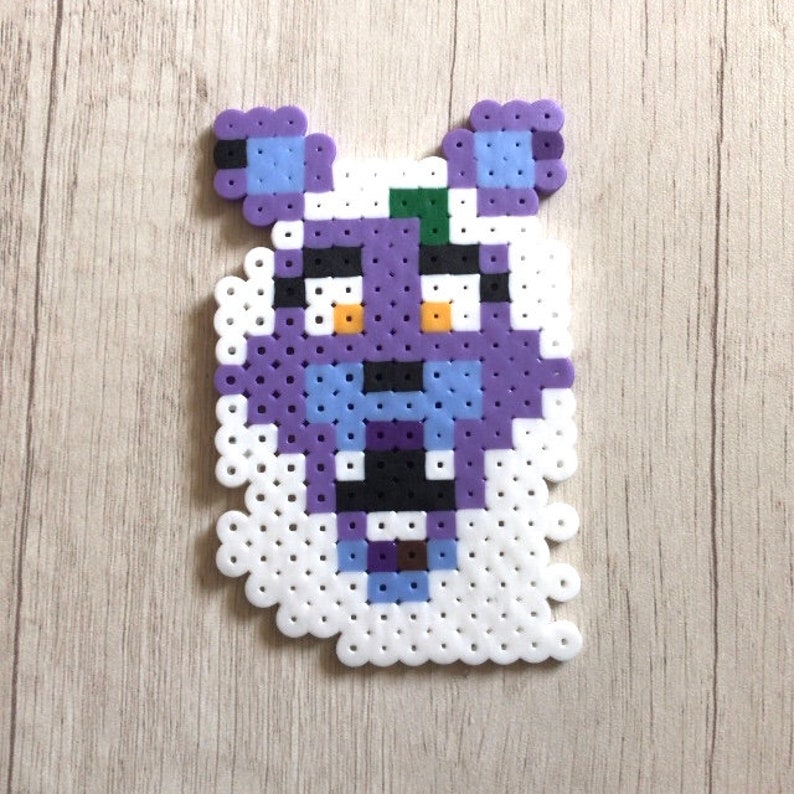 Handmade FNAF Perler Sprites , Five Nights Hama Beads , Perler Beads