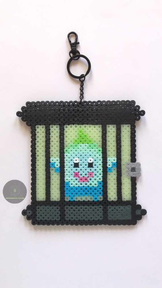 Lumalee Star Perler Bead Sprite Handmade Pixel Art Mario Perler Sprites  Hama Beads Fuse Beads Handmade Keychains Perler Art