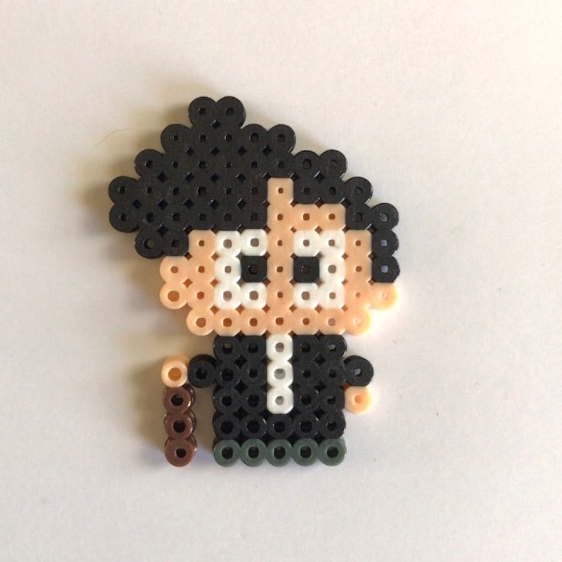 South Park Perler Beads , Goth Kids Perler Keychains , Fuse Beads