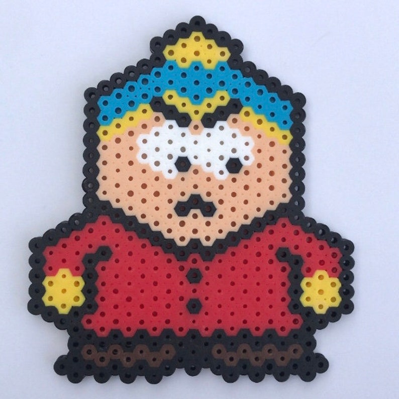 South Park Perler Beads , Potty Mouth Perler Beads , Handmade Pixel Art