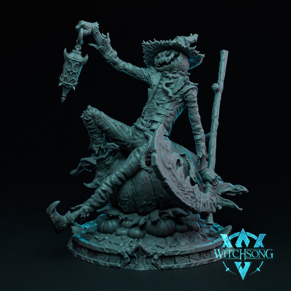 Lord of the Harvest | 3D Resin Printed |Witchsong | DnD RPG,TTRPG,3D Printed,Halloween,Lord of the Harvest,Wargaming,Halloween,Pumpkin,Gift