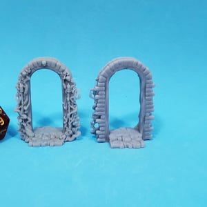 Skull Archway Terrain | 3D Resin Art | DnD,Tabletop Gaming Miniature,RPG,Scatter Props,Terrain,Scenery,GM,Gloomhaven,Catan,Pathfinder,HM