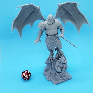 Hudson Gargoyles | 3D Resin Art,DnD,Wargaming,RPG,Scyth,Gloomhaven,Catan,Pathfinder,Gift,Gargoyles,Tabletop Gaming Miniature,GM,Gargoyle