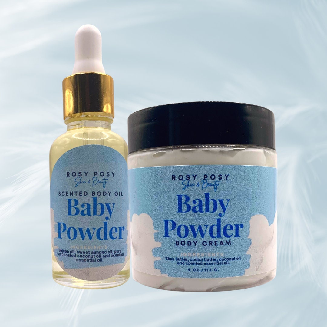  Bargz Baby Powder Perfume Fragrance Oil - 1 oz  Baby Scented  Body Oil for Men and Women Premium Grade for Diffusers, Candle and Soap  Making, DIY Projects & More 