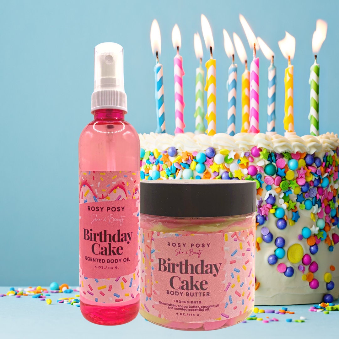 Birthday Cake Body Bundle 4 Oz. Birthday Cake Whipped Body Butter & 4