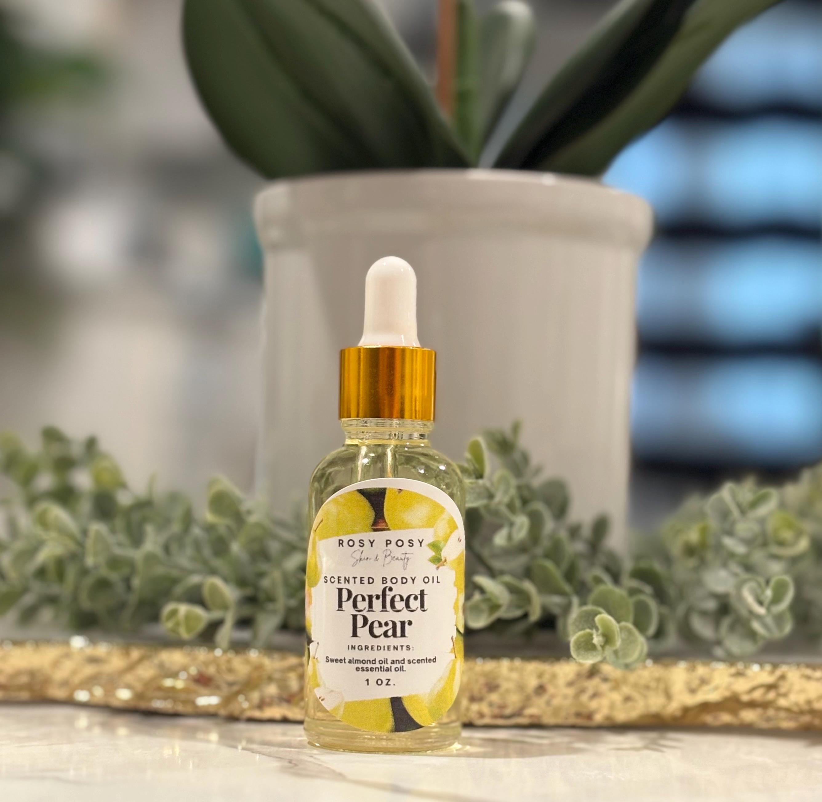 Perfect Pear Body Oil - 1 oz. | Zoete perengeur, body glow-olie peer, fris, fruitig en luxueus