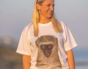 Wild Vervet Monkey t-shirt