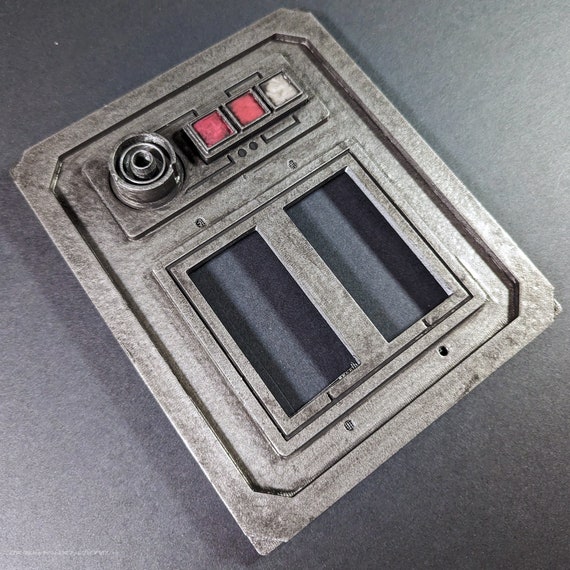 Star wars double light switch cover discount