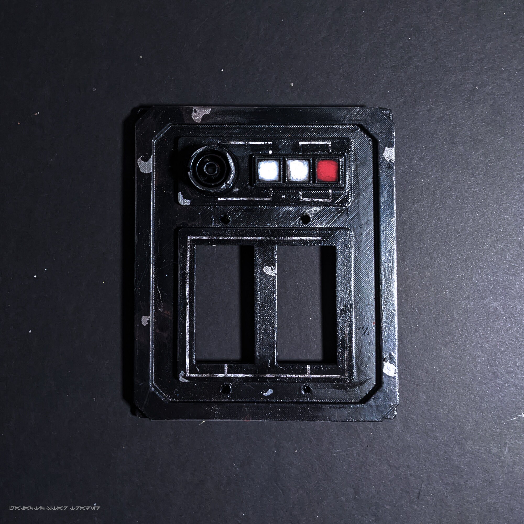 Star Wars Inspired Light Switch Cover / 2 Gang Rocker / Black Etsy