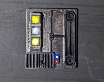 Star War Inspired Power Distribution Switch Cover Plate / Panel PO64