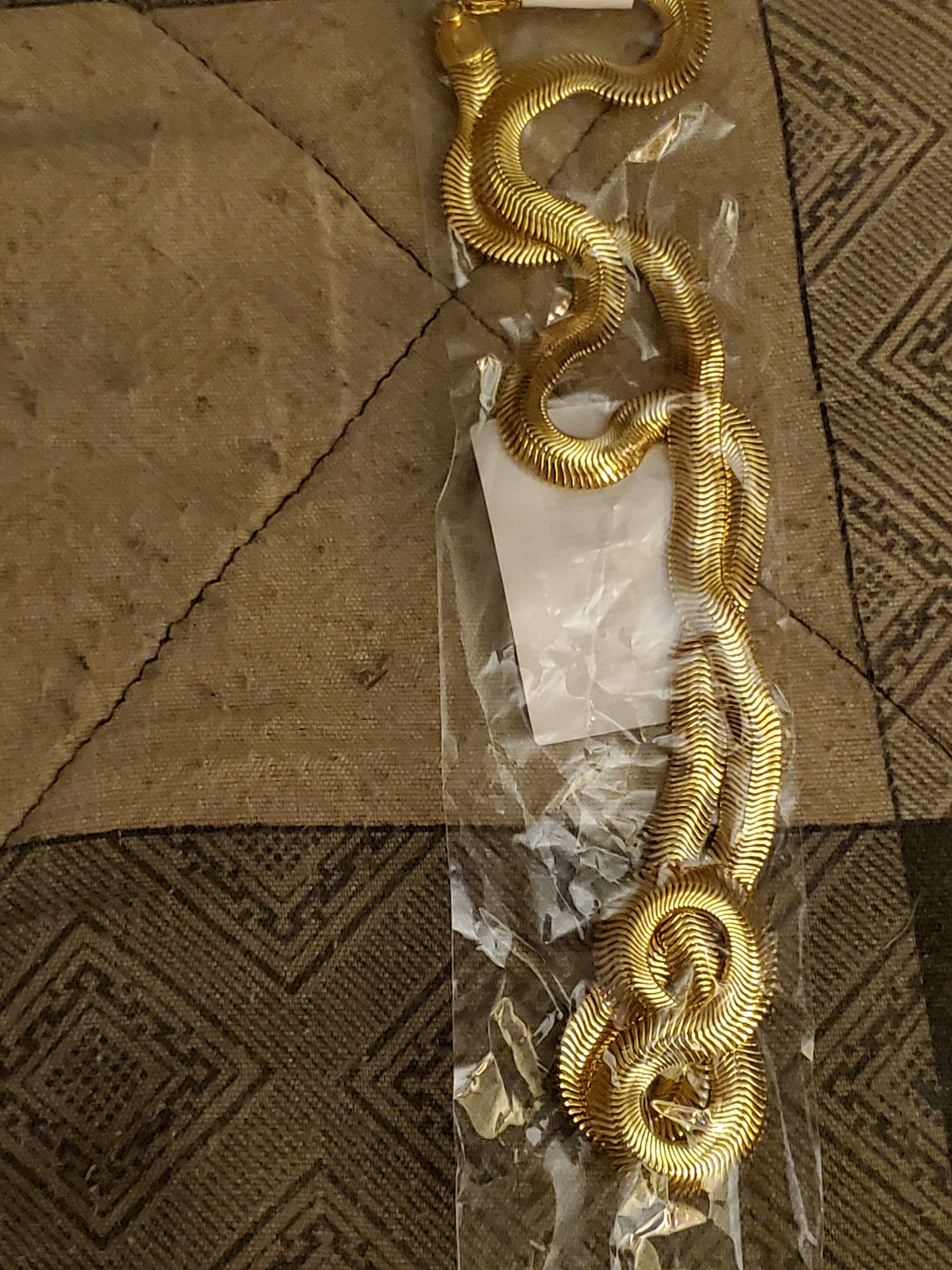 18k gold plated costume jewelry necklace Etsy