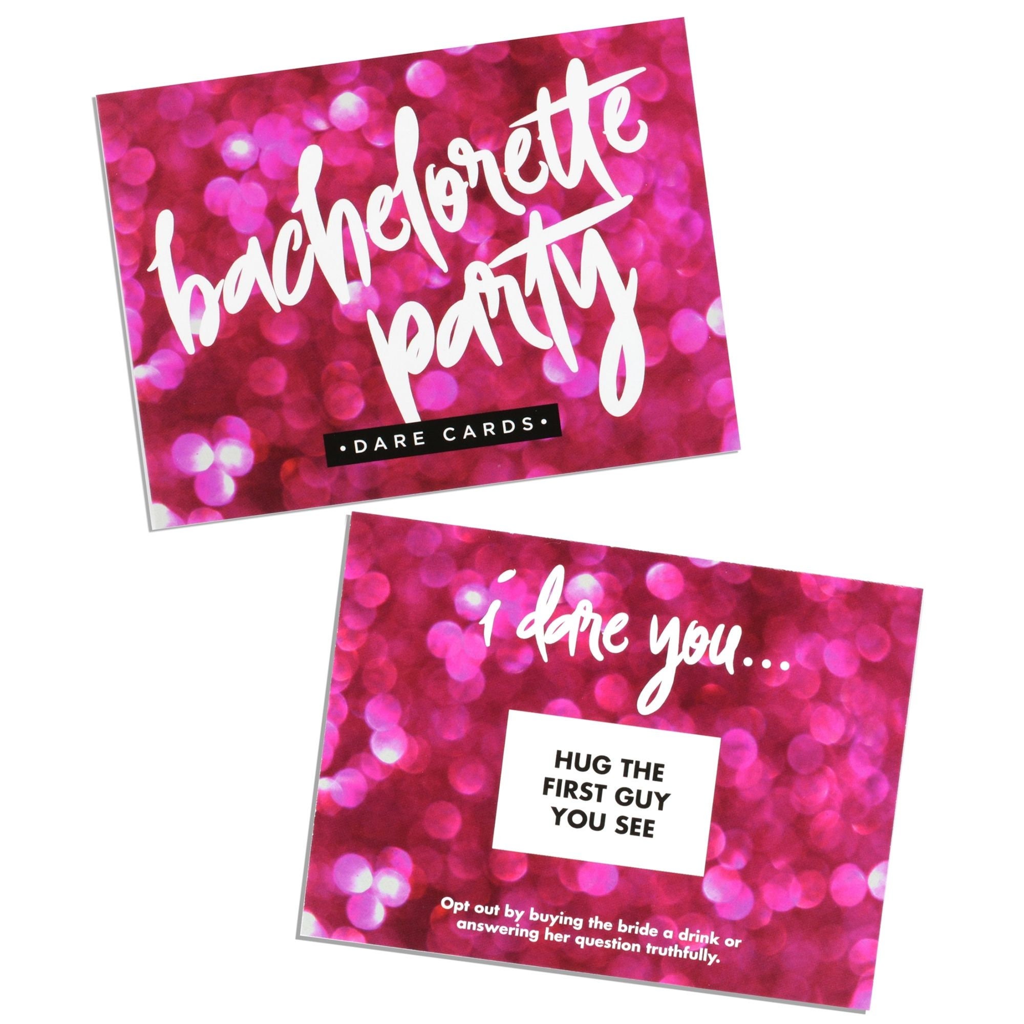 Dare Card Game Bachelorette Party Girls Night Out 24 Etsy