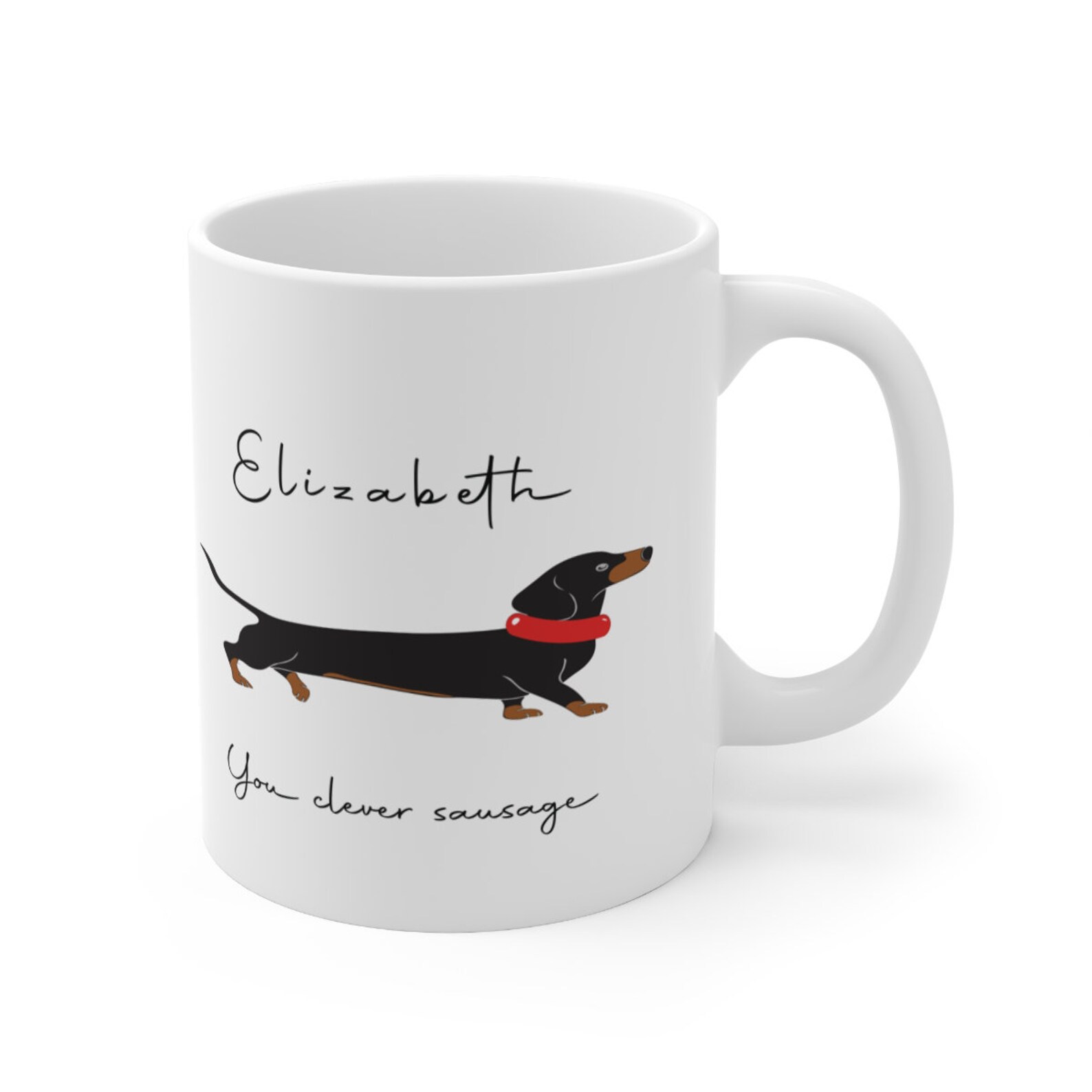 Personalised Dachshund Dog Sausage Dog Gift for Him or Her Etsy