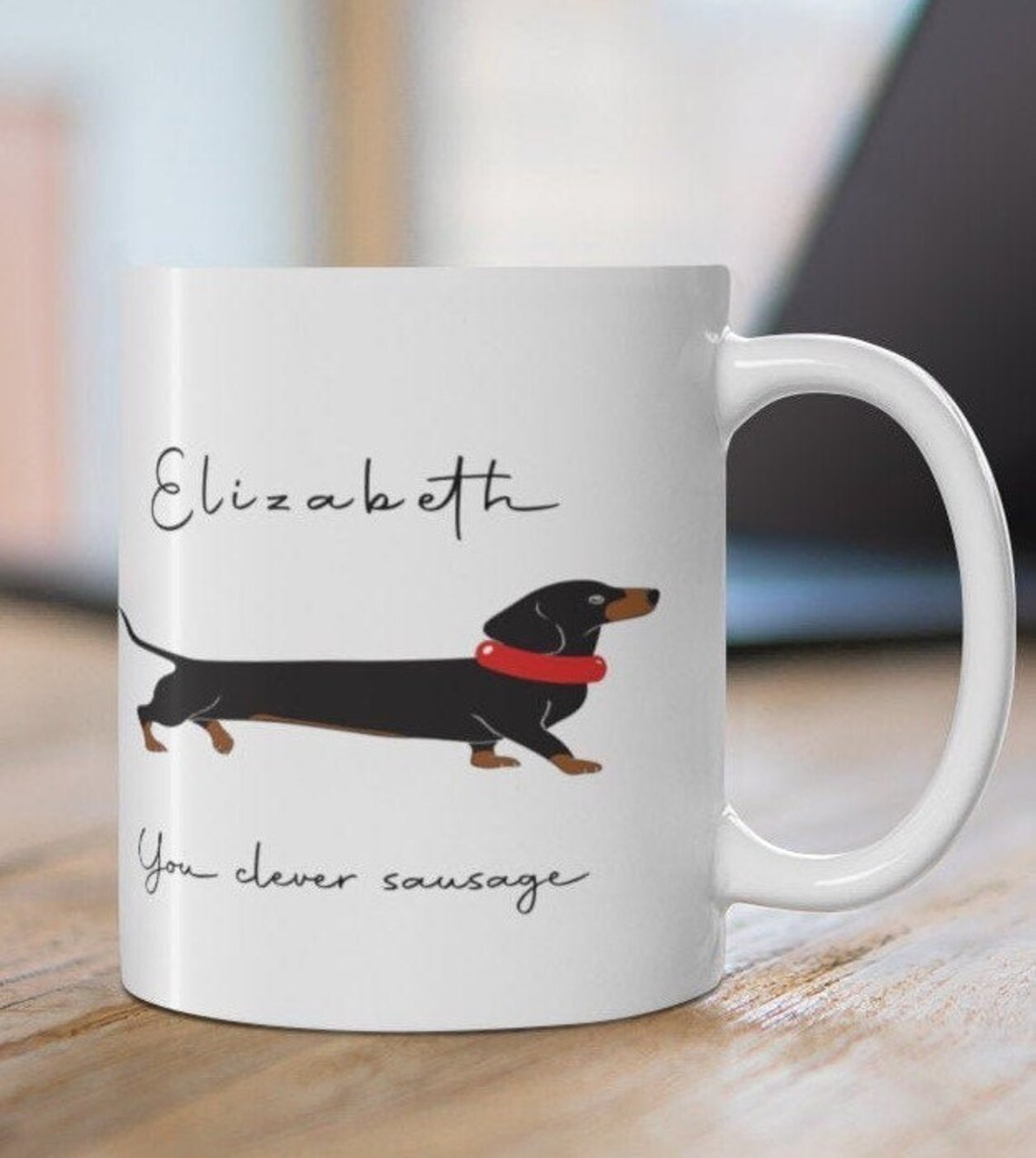 Personalised Dachshund Dog Sausage Dog Gift for Him or Her Etsy
