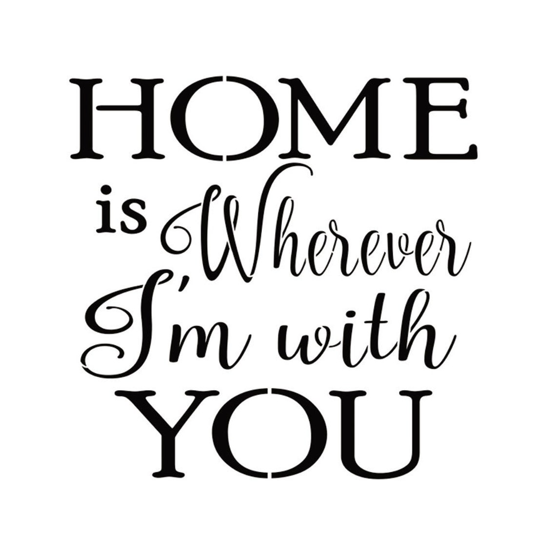 Custom Paint Stencil Etsy