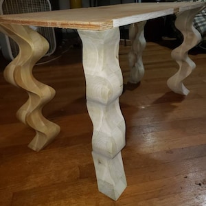 Decorative coffee legs
