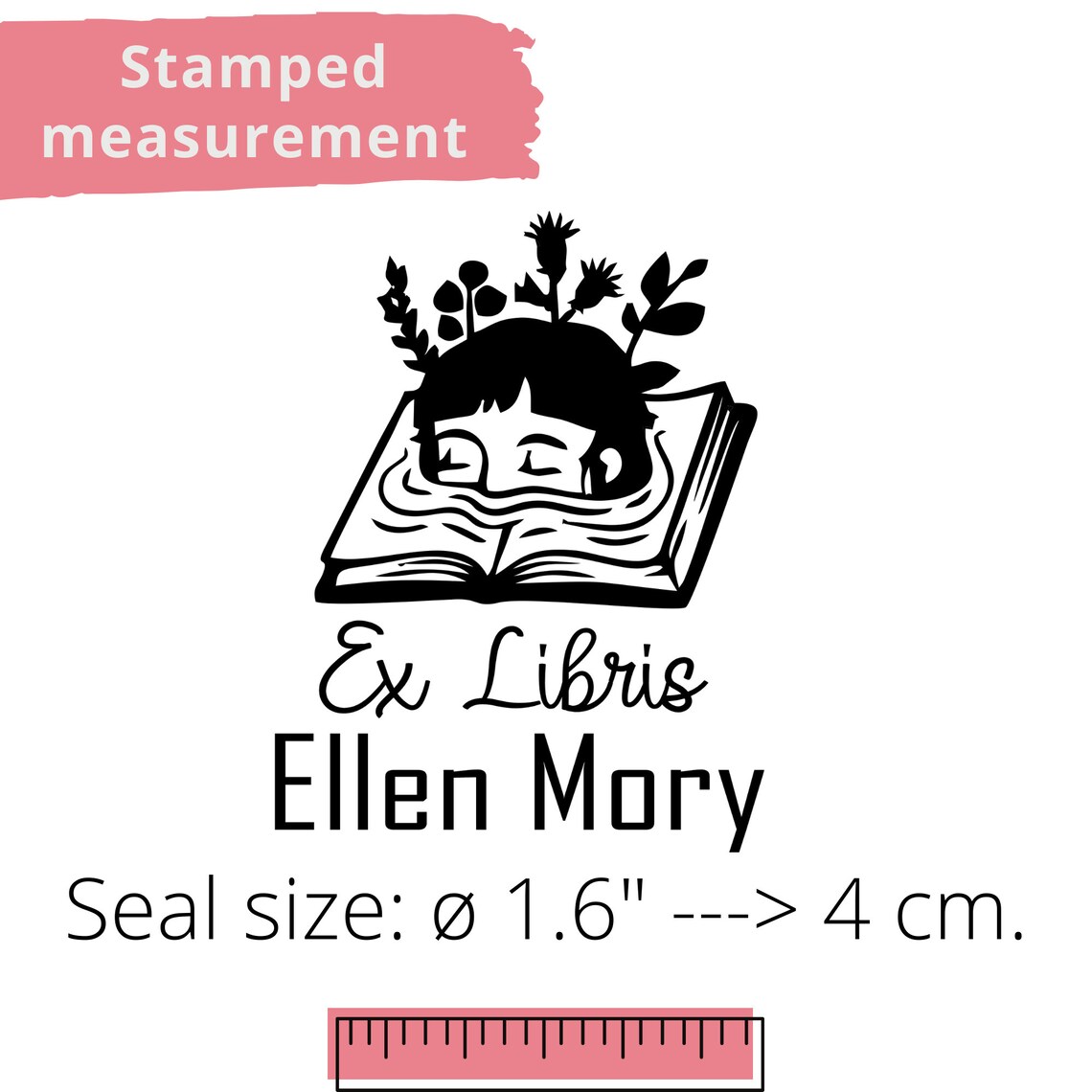 EX LIBRIS EXLIBRIS Ex Libris Stamp Exlibris Stamp Exlibris | Etsy